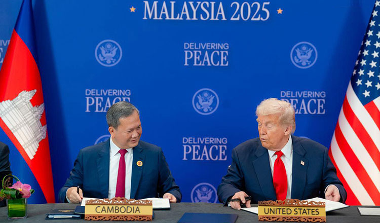 Cambodia, US sign 19pc tariff agreement in Malaysia